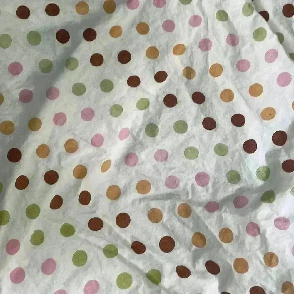 The land of nod colorful polkadot nursery kids bedroom curtains - Picture 1 of 4